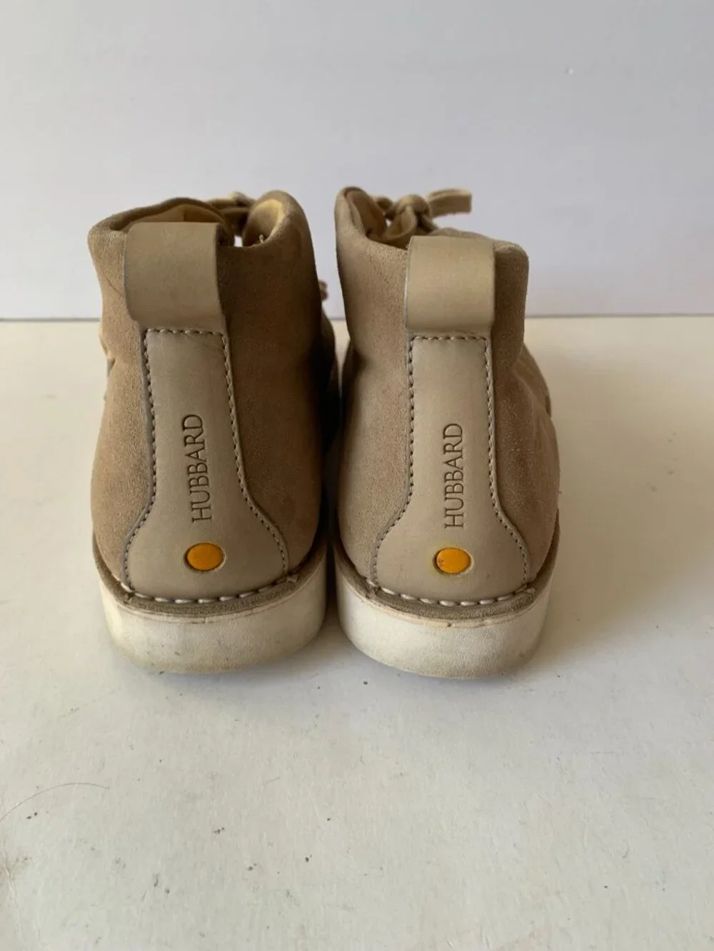 SAMUEL HUBBARD SUEDE MENS CHUKKA BOOTS SIZE 10M M1400-012 LEATHER UPPER LINING